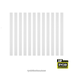 accessoires ch RYOBI 12 pièces. bâtons de colle de taille mini 24XXL4750