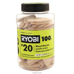 accessoires ch RYOBI 20 biscuits en bois (100 pcs.) 24XXL4763