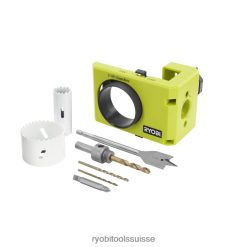 accessoires ch RYOBI kit d'installation de serrure de porte en bois et en métal 24XXL4760