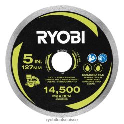 accessoires ch RYOBI Lame de coupe de carrelage à 5 diamants 24XXL4721