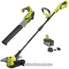 Extérieur ch RYOBI Kit coupe-bordure/bordure 18 V One+ et ventilateur à jet 24XXL4300