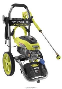 Extérieur ch RYOBI Nettoyeur haute pression électrique sans balais, 2 700 psi, 1,1 gpm 24XXL4375