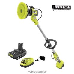 nettoyage ch RYOBI Kit d'épurateur télescopique à distribution de savon 18v one+ 24XXL4565