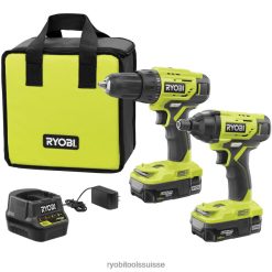 outils électroportatifs ch RYOBI Kit 18 V un+2 outils 24XXL4864