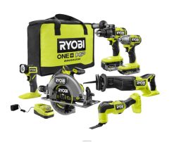 outils électroportatifs ch RYOBI Kit combiné 6 outils sans balais 18 V 24XXL4871