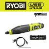 outils électroportatifs ch RYOBI Kit de sculpture sur batterie au lithium USB 24XXL4150