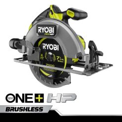 outils électroportatifs ch RYOBI Scie circulaire 7-1/4 sans balais 18 V One+ HP 24XXL470